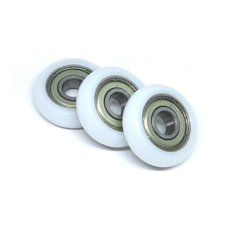 BSR60830-9 Nylon Round Pulley 608ZZ Track Roller Bearing Pulley 8x30x9mm POM Guide Roller